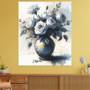 Graceful Rose Leinwanddruck