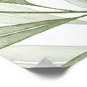 Graceful Scripture Art - John 3 16 Olive Branch Poster (Ecke)