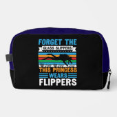 Graceful Scuba Diver in Underwater Bliss Waschbeutel (Vorderseite)