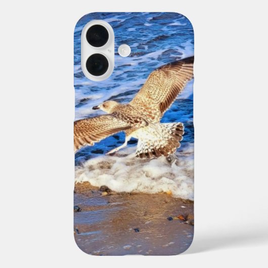 Graceful Seagull Beach Flight iPhone Fall Case-Mate iPhone Hülle (Rückseite)