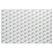 Graceful Skies: Bluish Whoope Crane Stoff (Yard (91,4 cm))