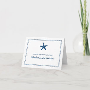 Graceful Starfish Vielen Dank Dankeskarte