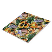 Graceful Stylish Gorgeous Vintag Pattern Stiefmütt Fliese (Seite)