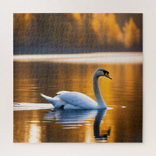 Graceful Swan am See Puzzle