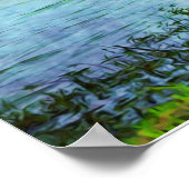 Graceful Swan and Bible Scripting Poster (Ecke)