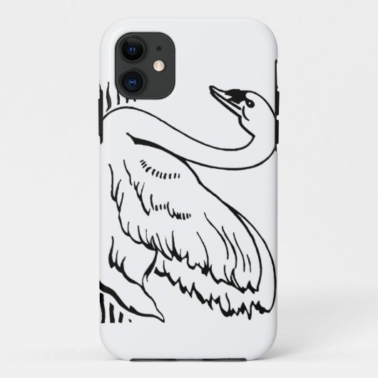 Graceful Swan Case-Mate iPhone Hülle (Rückseite)