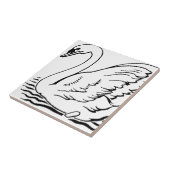 Graceful Swan Fliese (Seite)