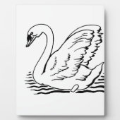 Graceful Swan Fotoplatte (Vorderseite)