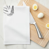 Graceful Swan Handtuch (Viertel Falte)