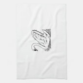 Graceful Swan Handtuch (Vertikal)