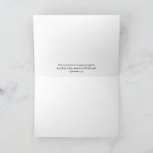 Graceful Swan Scripting Card Ephesians 4:7 Karte (Innenseite)