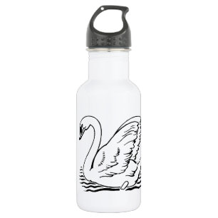 Graceful Swan Trinkflasche