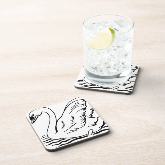 Graceful Swan Untersetzer (Rechte Seite)