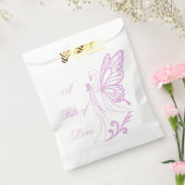 Graceful swan with butterfly wings geschenktütchen (Versiegelt)