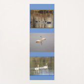 Graceful Swans Yoga Mat Yogamatte (Vorderseite)