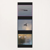 Graceful Swans Yoga Mat Yogamatte (Rückseite)