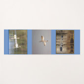 Graceful Swans Yoga Mat Yogamatte (Vorderseite (Horizontal))