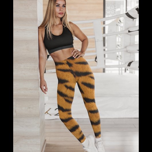 Graceful Tiger Skin - Hübsche Leggings