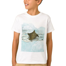 Graceful Underwater handbemalt Verzierter Adlerstr