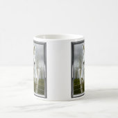 Graceful White Horse Kaffeetasse (Mittel)