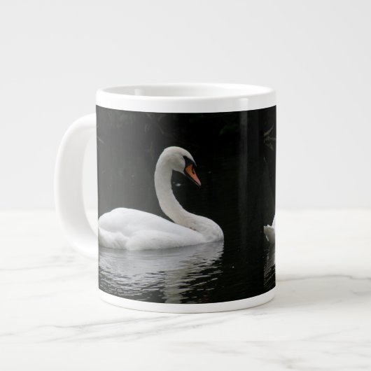 Graceful White Swan Tasse (Vorderseite Links)