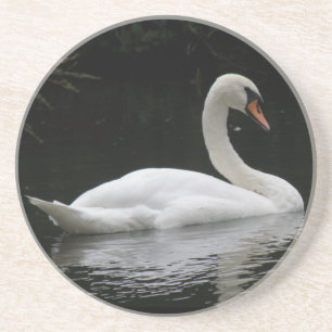 Graceful White Swan Untersetzer