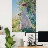 Graceful Women in Sunlit Meadow - Impressionist Poster (Heimbüro)