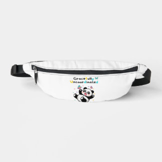 Gracefully Uncoordinated Cute Panda Bauchtasche
