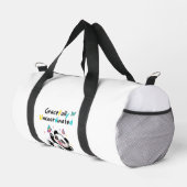 Gracefully Uncoordinated Cute Panda Duffle Bag (Rechte Ecke)