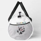 Gracefully Uncoordinated Cute Panda Duffle Bag (Rechts)