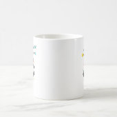 Gracefully Uncoordinated Cute Panda Kaffeetasse (Mittel)