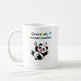 Gracefully Uncoordinated Cute Panda Kaffeetasse