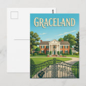Graceland Postkarte (Vorne/Hinten)