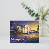 Graceland USA Postkarte (Stehend Vorderseite)