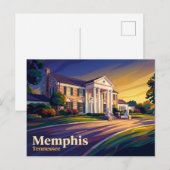Graceland USA Postkarte (Vorne/Hinten)