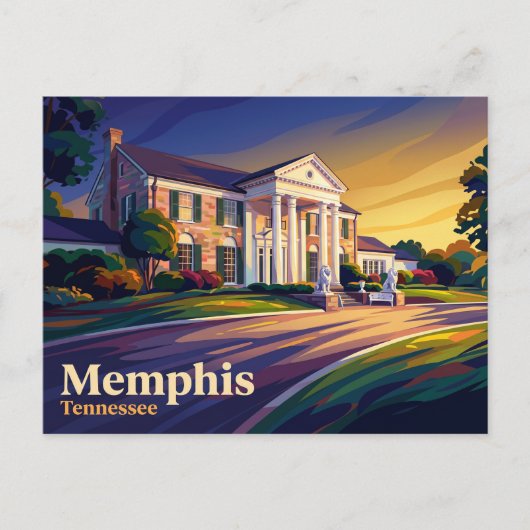 Graceland USA Postkarte (Vorderseite)