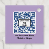 GraceMark Hang Tag mit QR-Code Geschenkanhänger (Rückseite)