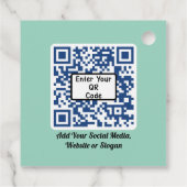 GraceMark Hang Tag mit QR-Code Geschenkanhänger (Rückseite)