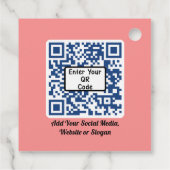 GraceMark Hang Tag mit QR-Code Geschenkanhänger (Rückseite)