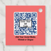 GraceMark Hang Tag mit QR-Code Geschenkanhänger (Rückseite)