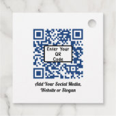 GraceMark Hang Tag mit QR-Code Geschenkanhänger (Rückseite)