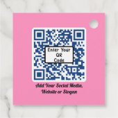 GraceMark Hang Tag mit QR-Code Geschenkanhänger (Rückseite)