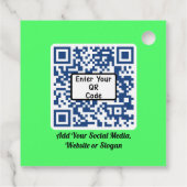 GraceMark Hang Tag mit QR-Code Geschenkanhänger (Rückseite)