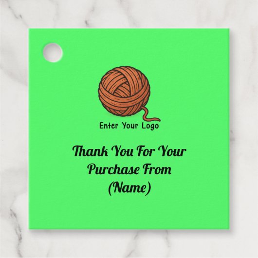 GraceMark Hang Tag mit QR-Code Geschenkanhänger (Vorderseite)