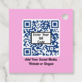 GraceMark Hang Tag mit QR-Code Geschenkanhänger (Rückseite)
