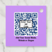 GraceMark Hang Tag mit QR-Code Geschenkanhänger (Rückseite)