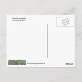 Grace's Lavendel Postcard Postkarte (Rückseite)