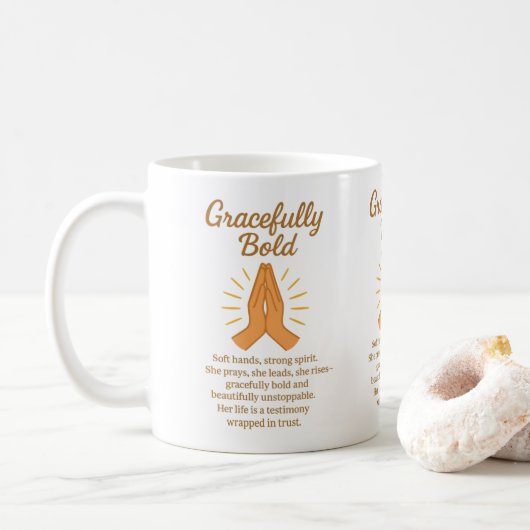 Gracevoll Bold Kaffeetasse (Mit Donut)