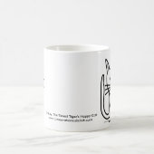 Graceys glückliche Katze! Kaffeetasse (Mittel)