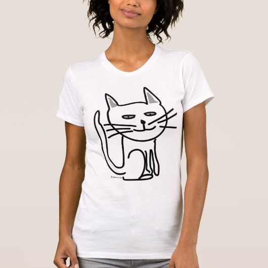 Graceys glückliche Katze! T-Shirt (Vorderseite)